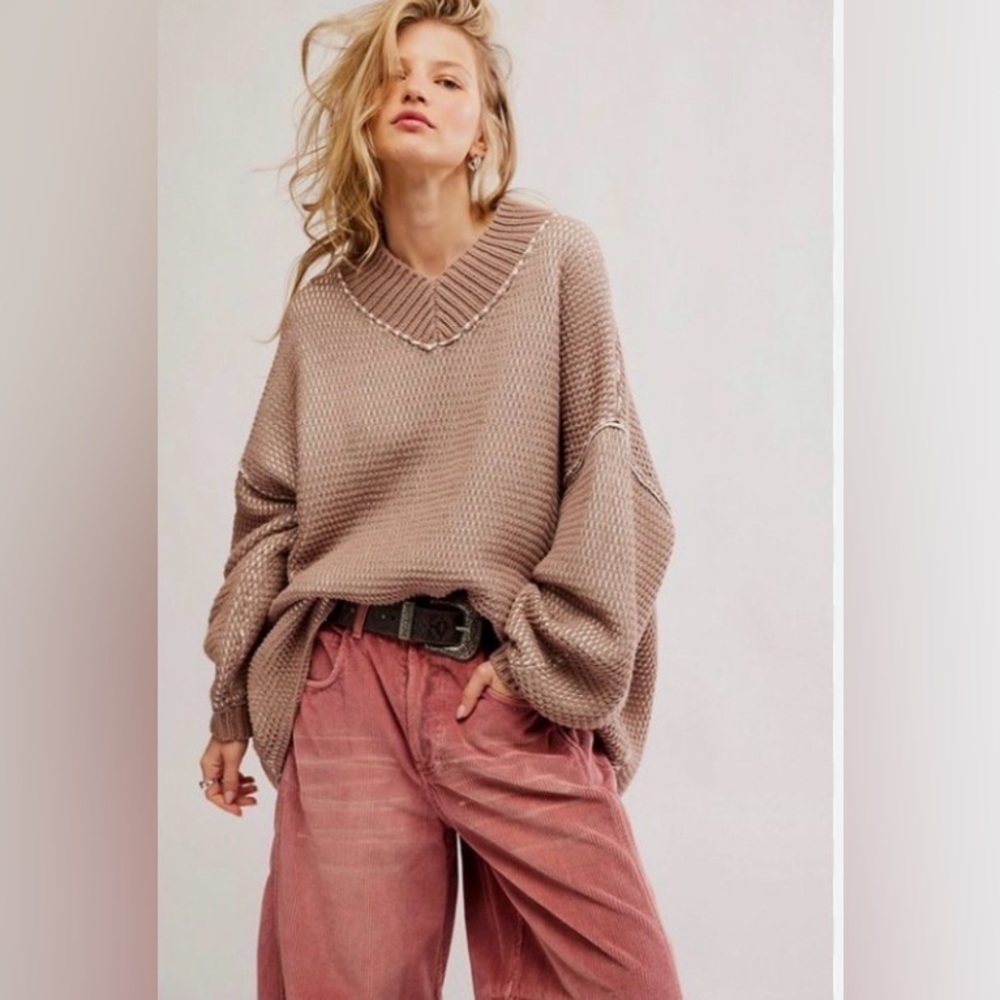 Free people MAISIE SWEATER STUCCO COMBO
Free People
SKU: 00013206 XL NWT